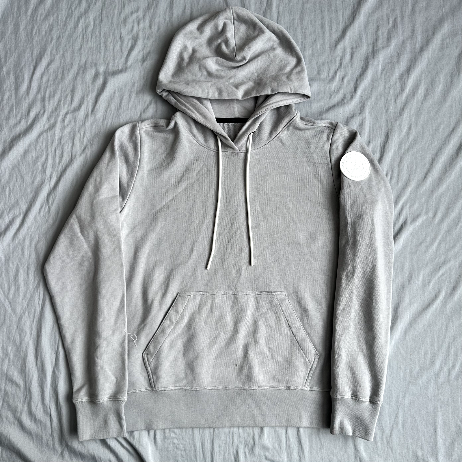 Canada Goose Muskoka Hoodie Moonstone Grey Size Large Retail $395
