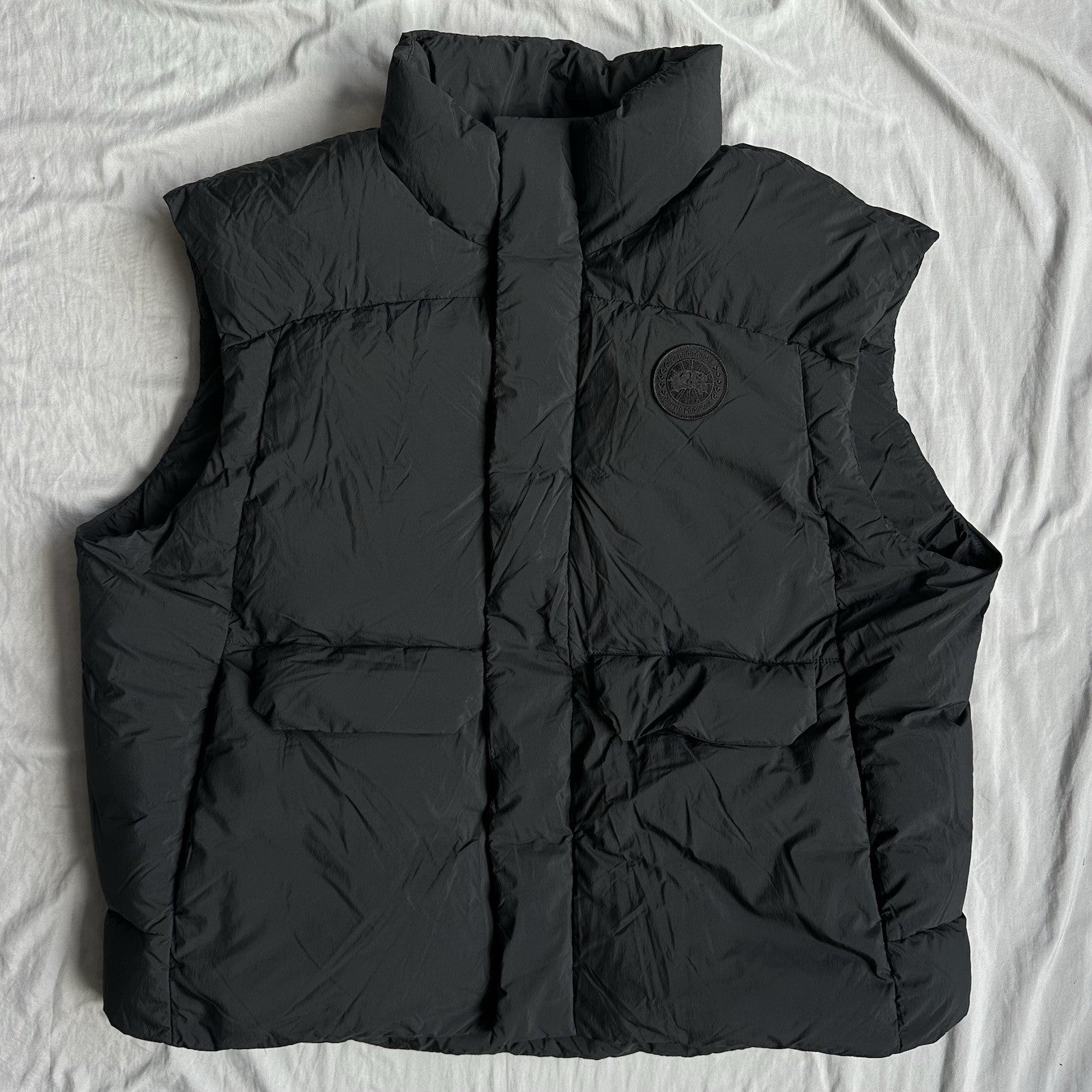 Canada Goose Black Wilu Vest Size 2XL Retail $1,225