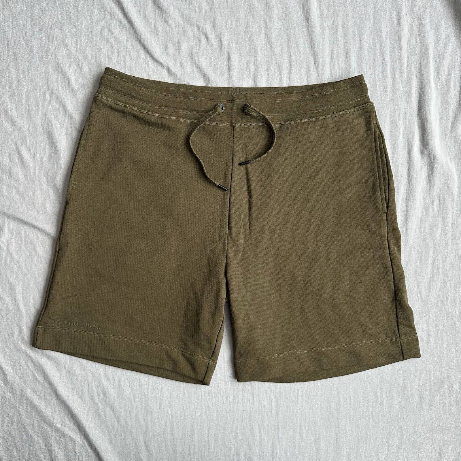 Canada Goose Huron Shorts Military Green Size Large Retail $295