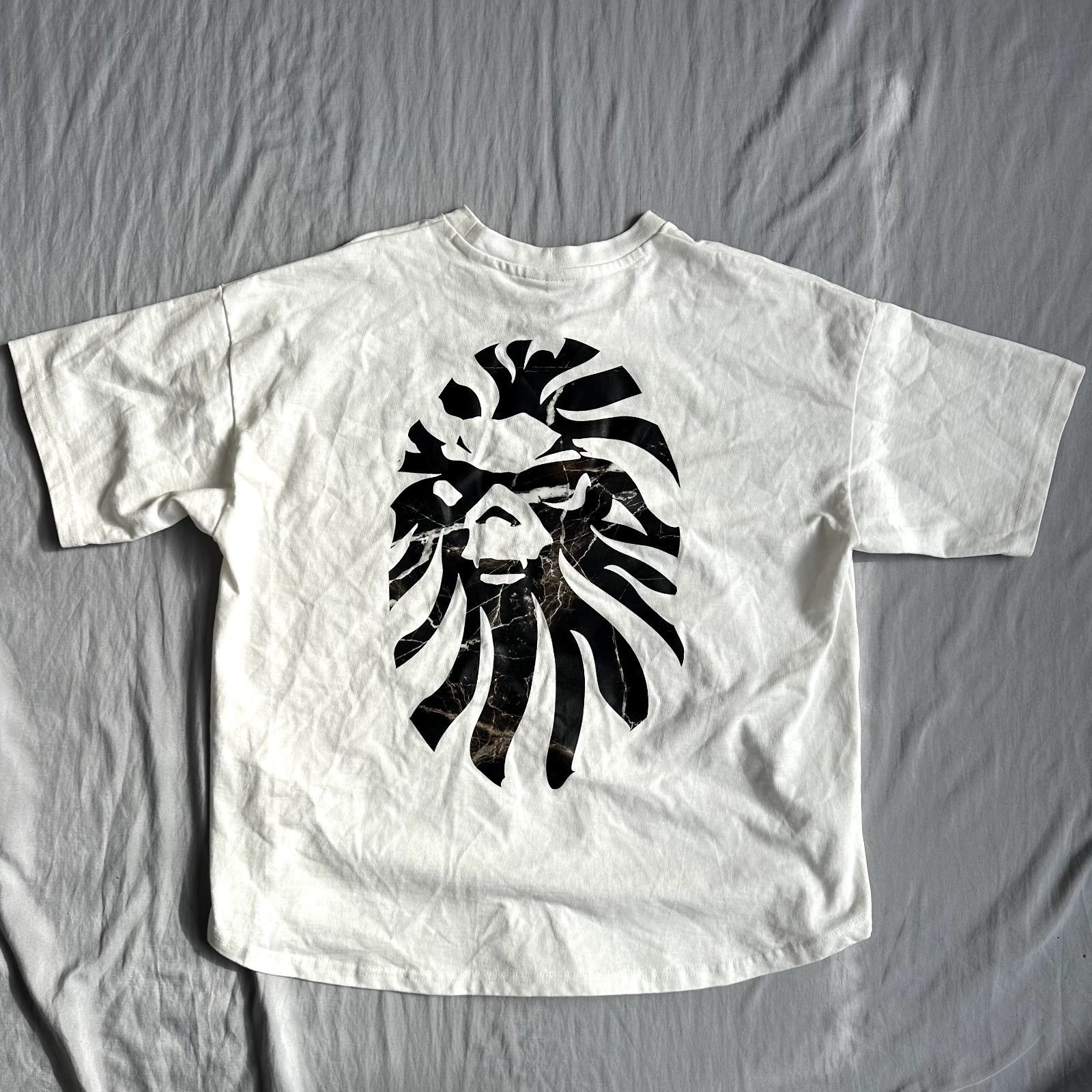 Bape Shirt White With Large Back Logo Size Small