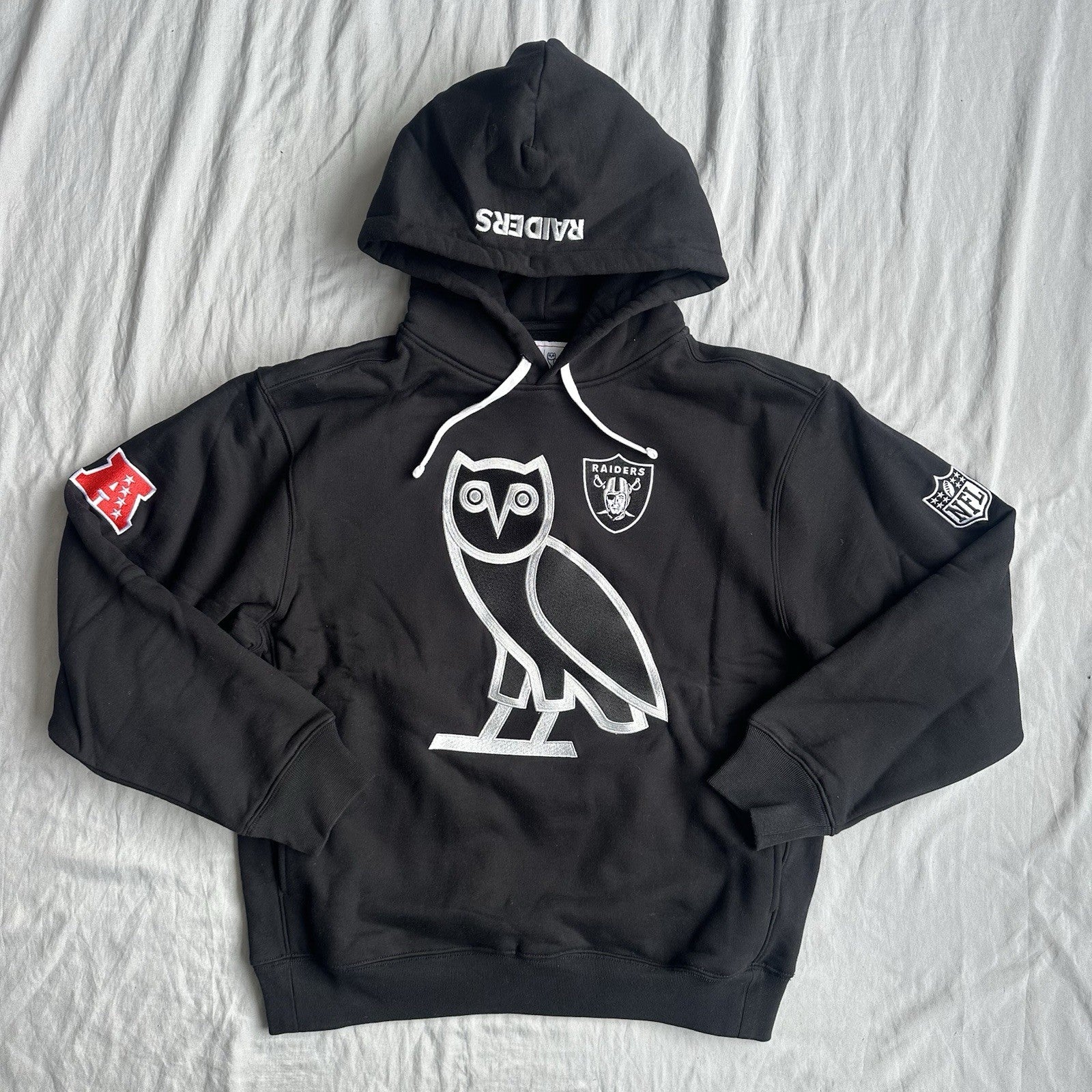 OVO x NFL Las Vegas Raiders Hoodie Size Medium