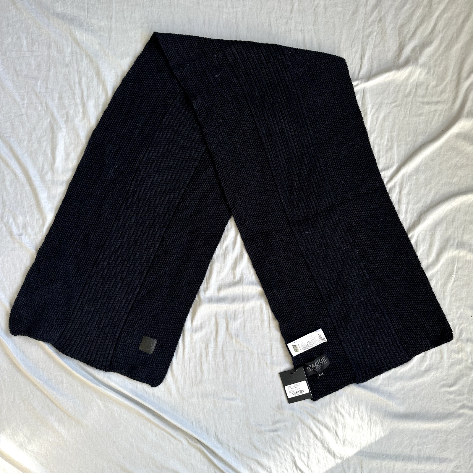 Canada Goose x Mackie Scarf Navy Retail $295