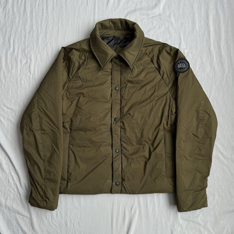 Canada Goose Lodge Coach Jacket Military Green Size Large