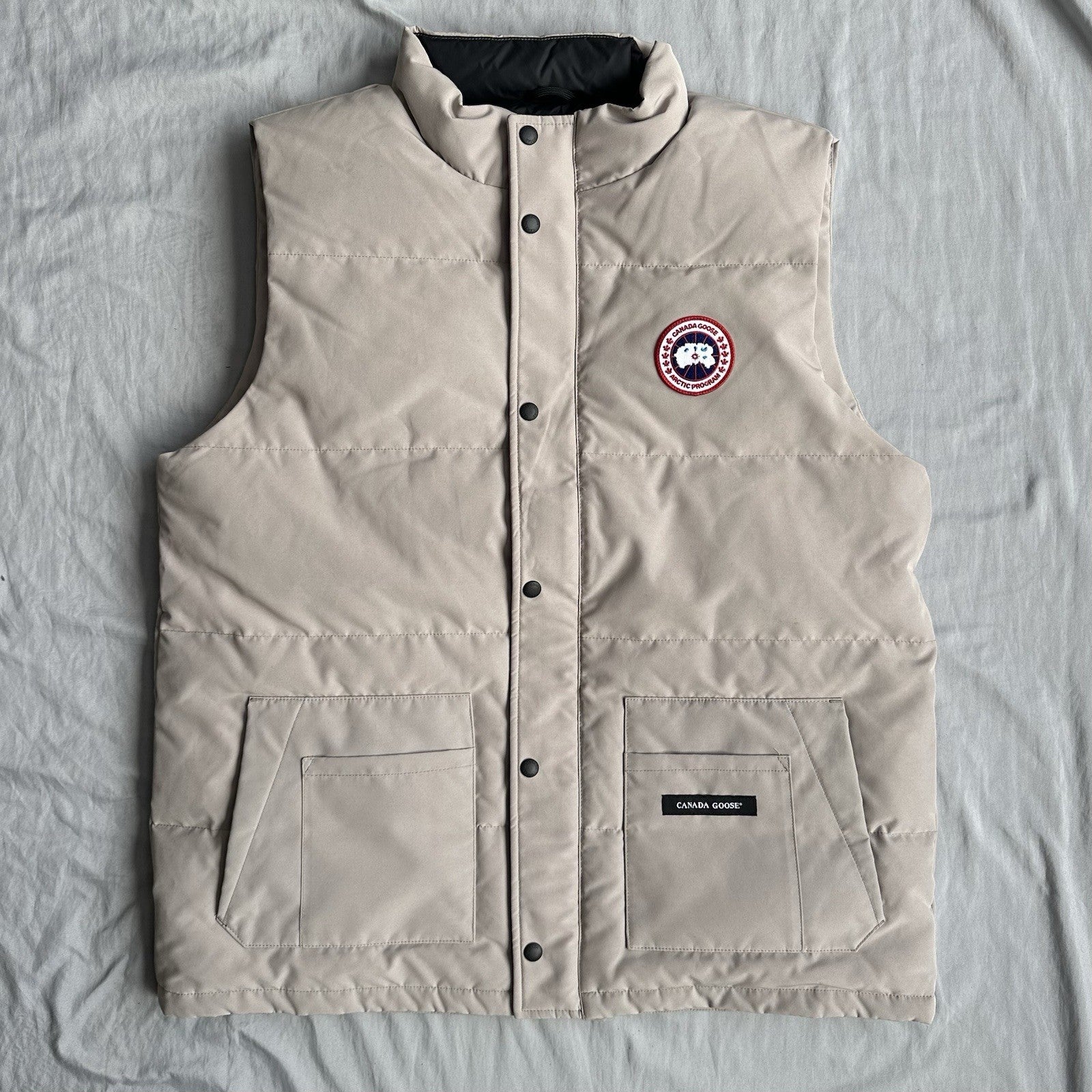 Canada Goose Freestyle Vest Lime Stone Size XL Retail $750