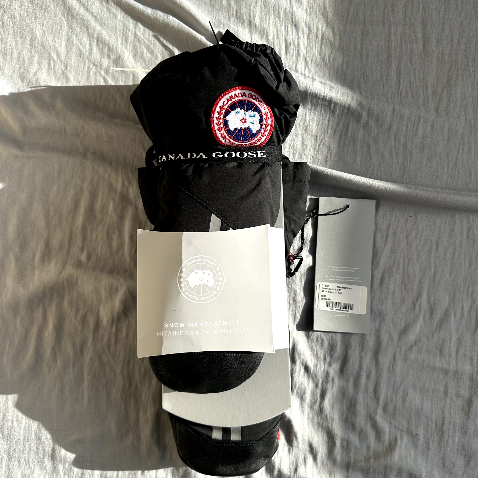 Canada Goose Snow Mantra Gloves Size Medium