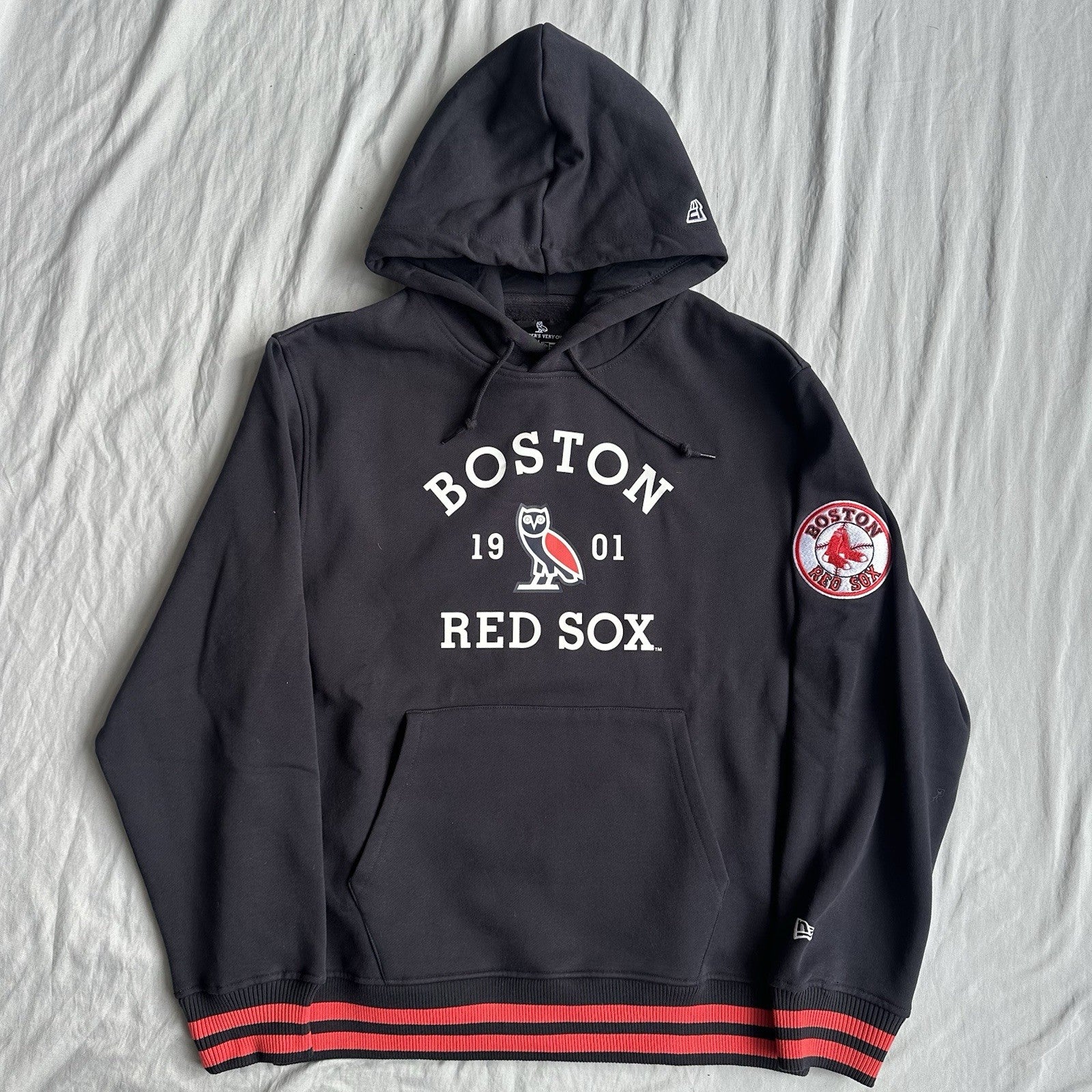OVO x MLB Boston Red Sox Hoodie Size Medium