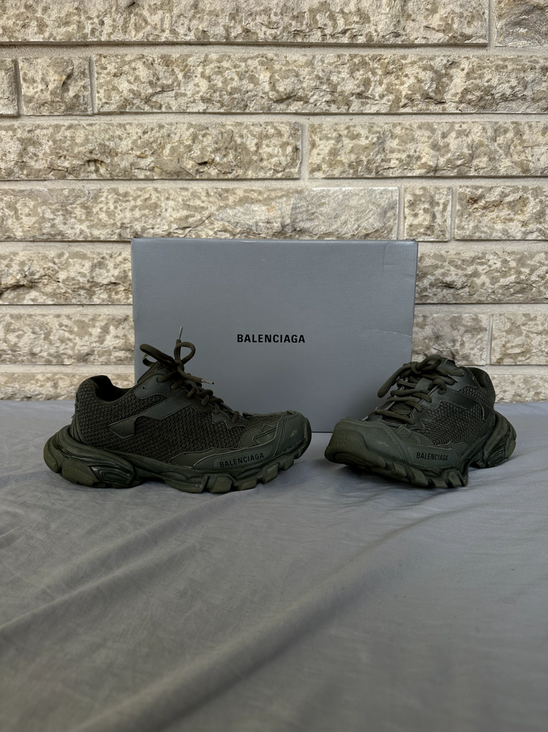 Balenciaga Track.3 Khaki/Green With Distressing Size 40EU