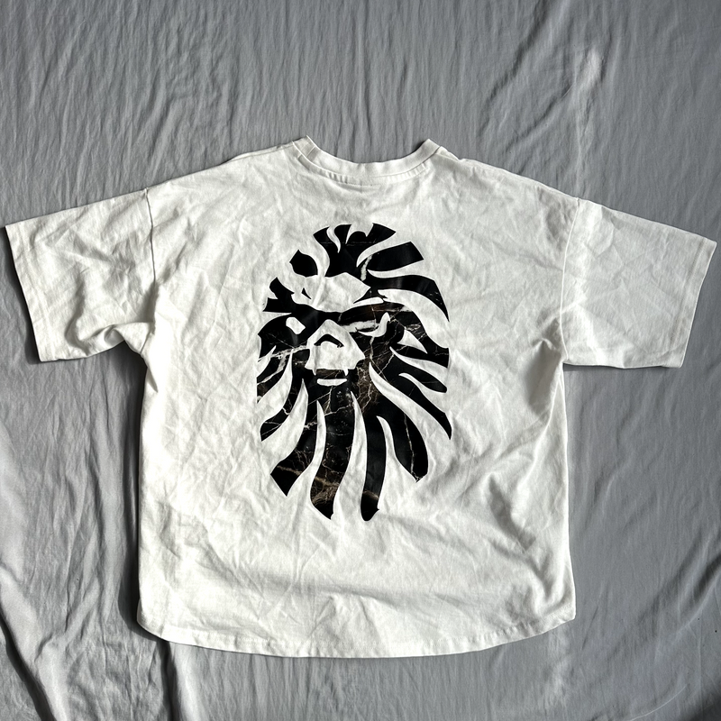 Bape Shirt White With Large Back Logo Size Small