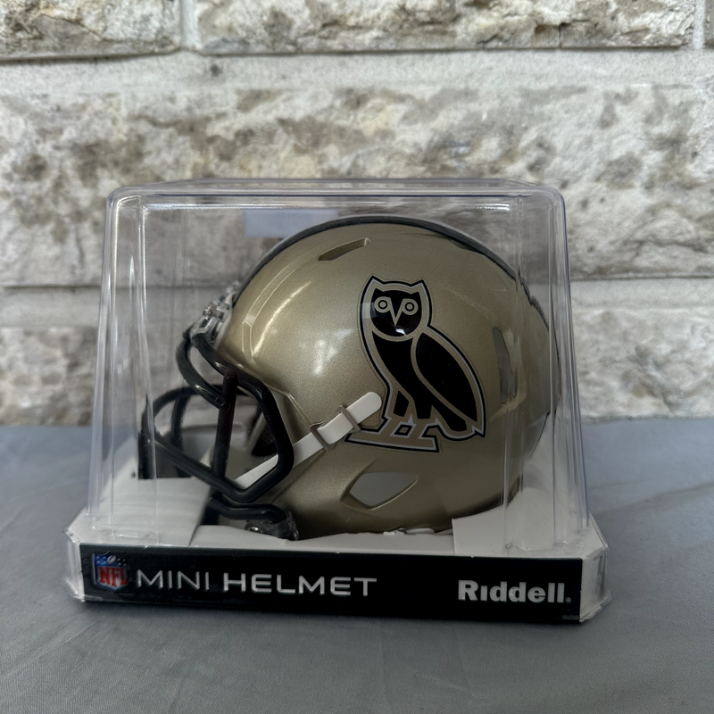 OVO x NFL New Orleans Saints Mini Helmet