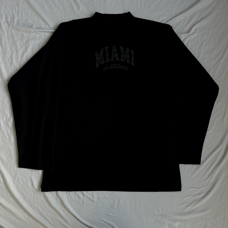 Balenciaga City Miami Long Sleeve Shirt Size 2XL