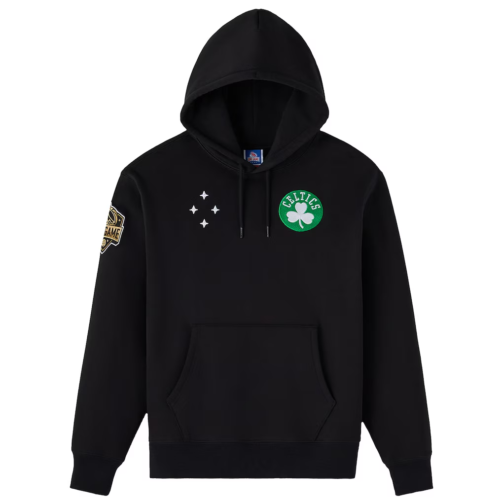 OVO x NBA Black Boston Celtics Fleece Hoodie Size Medium