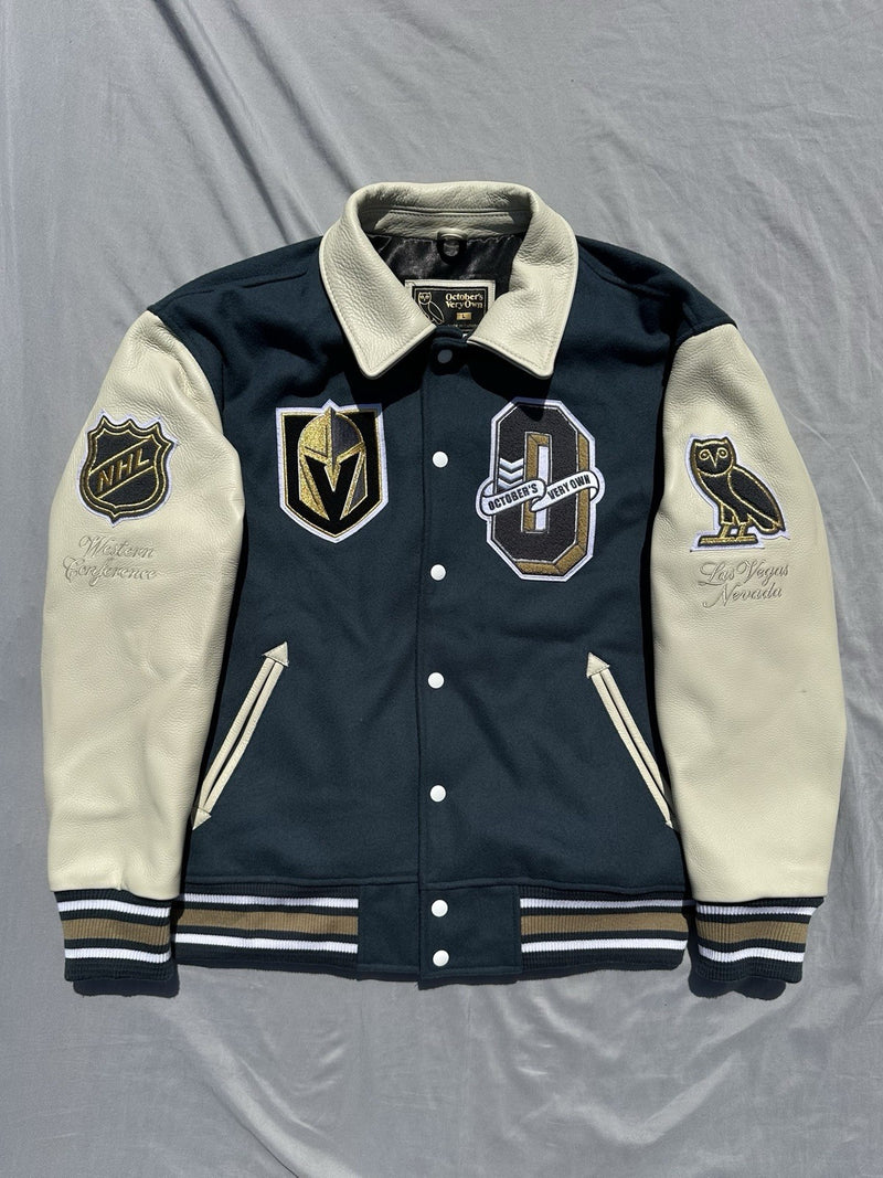 OVO x NHL Vegas Golden Knights Varsity Jacket Size Large