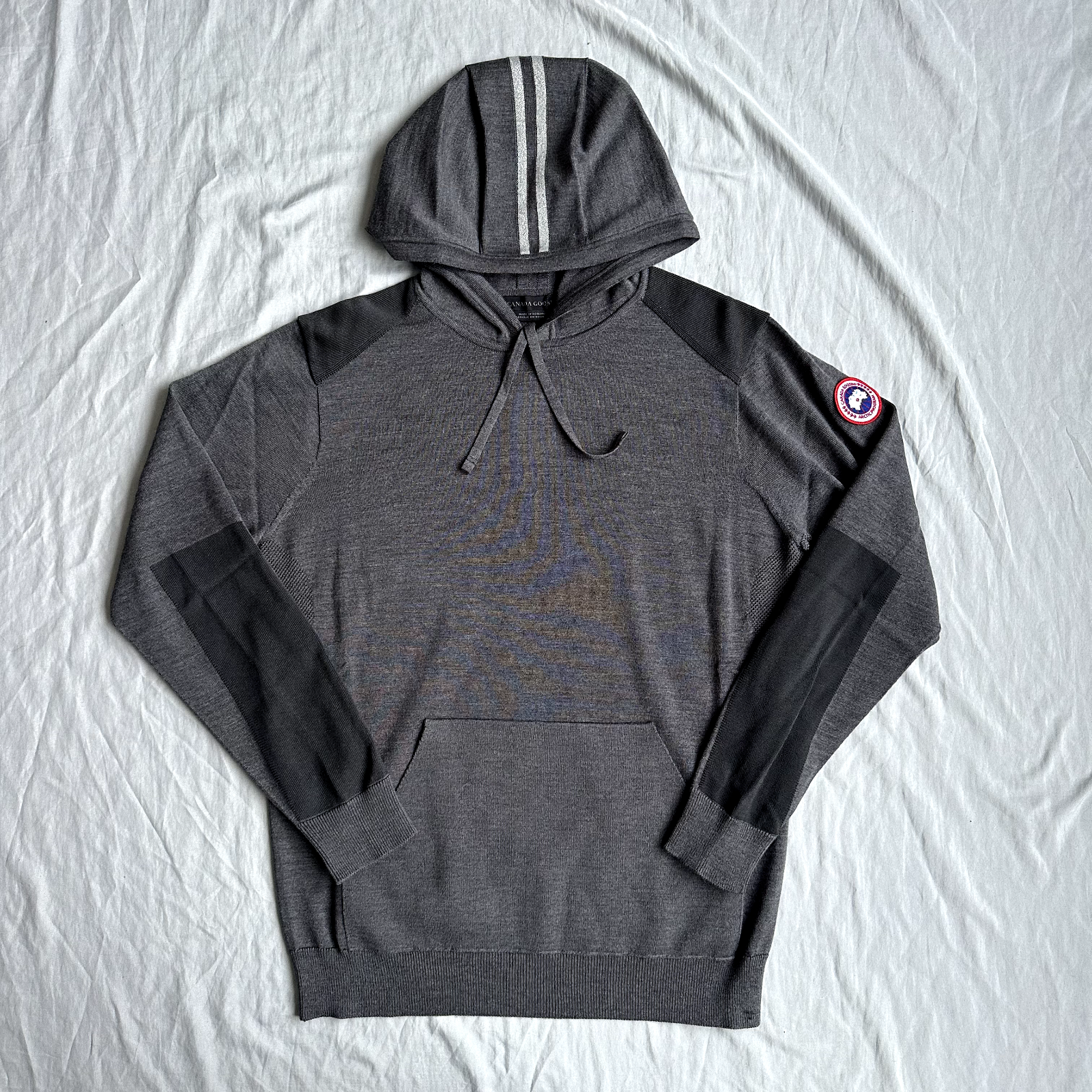 Canada Goose Amherst Hoodie Iron Grey  Size Large Retail $435