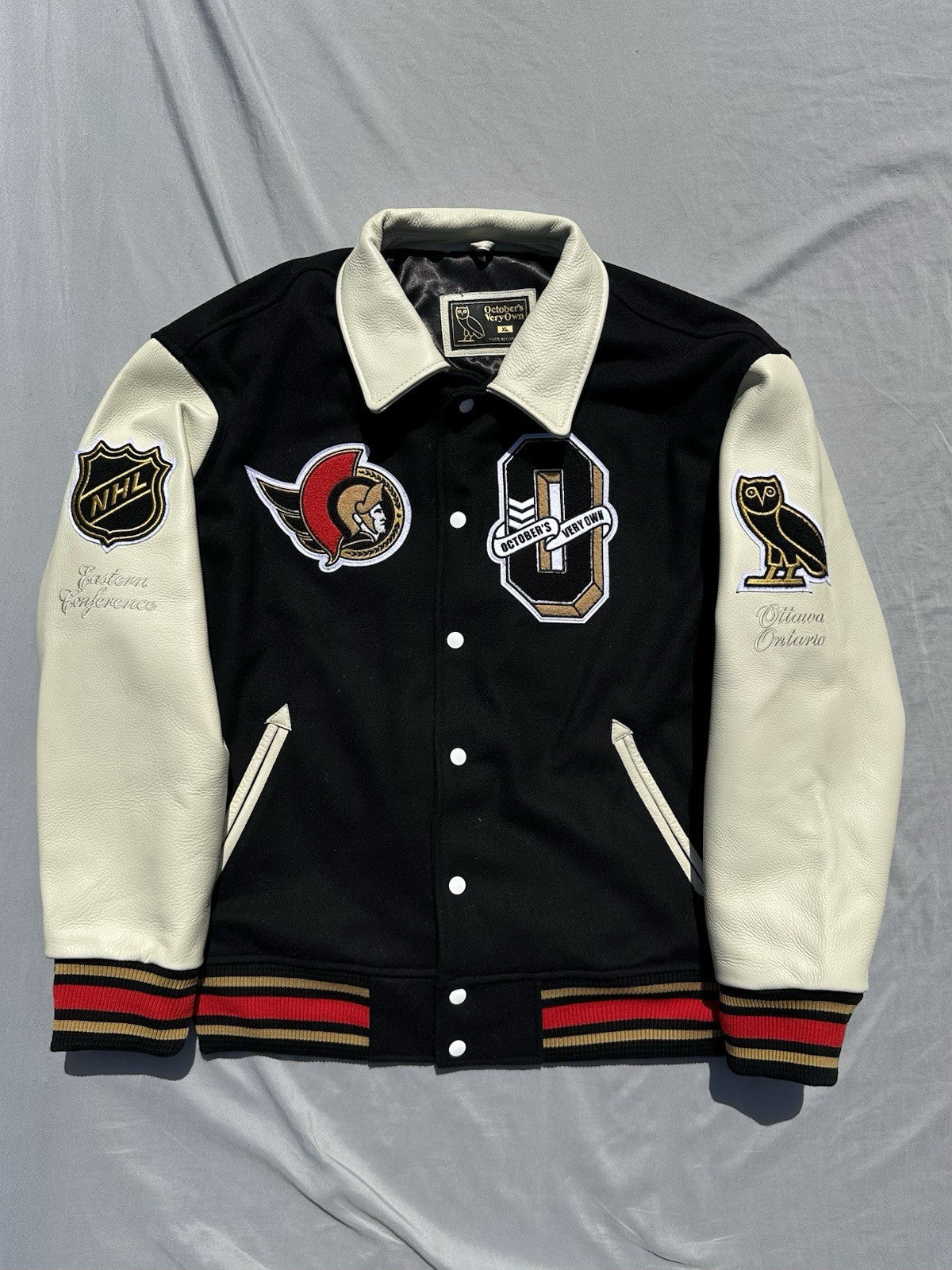 OVO x NHL Ottawa Senators Varsity Jacket Size XL