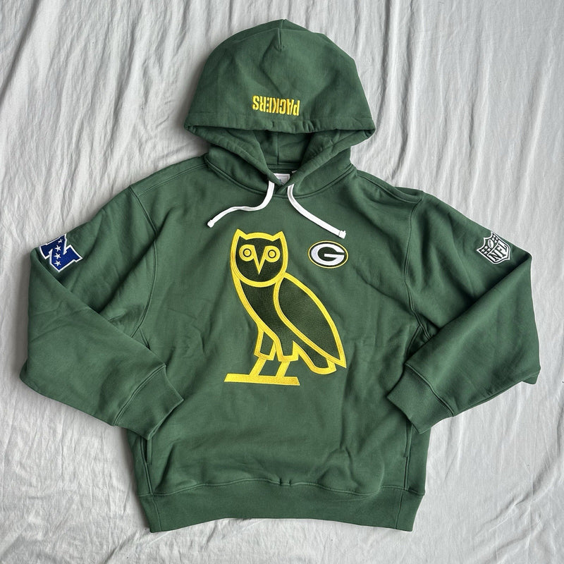 OVO x NFL Green Bay Packers Hoodie Size Medium