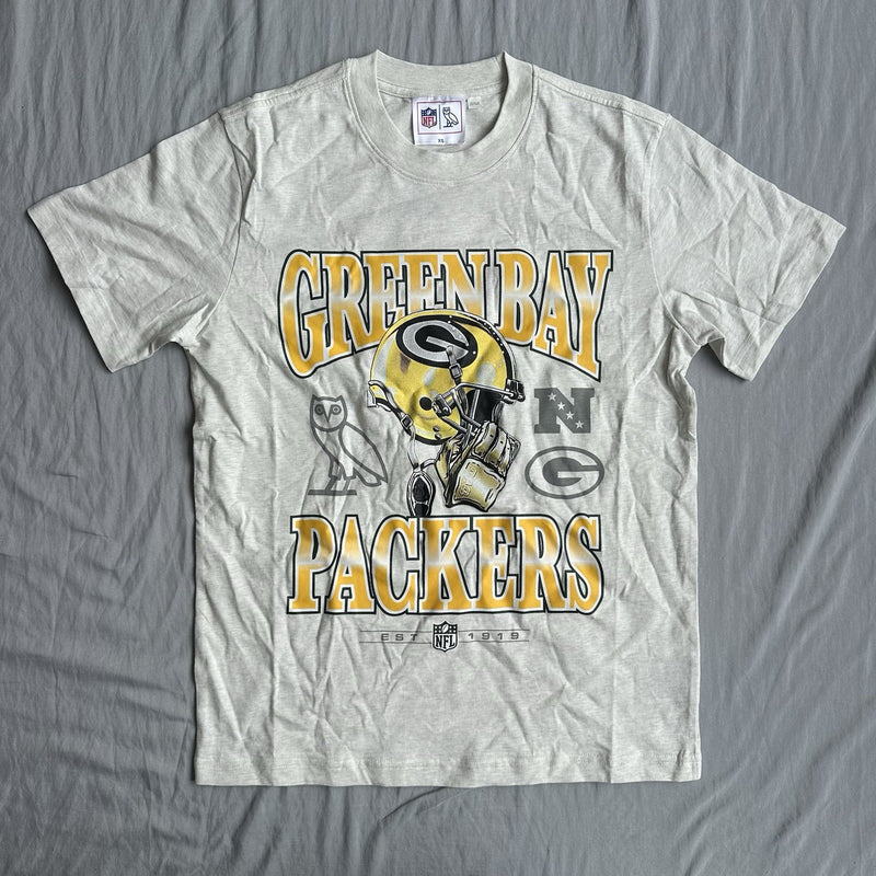 OVO x NFL Green Bay Packers Retro Shirt Size XS
