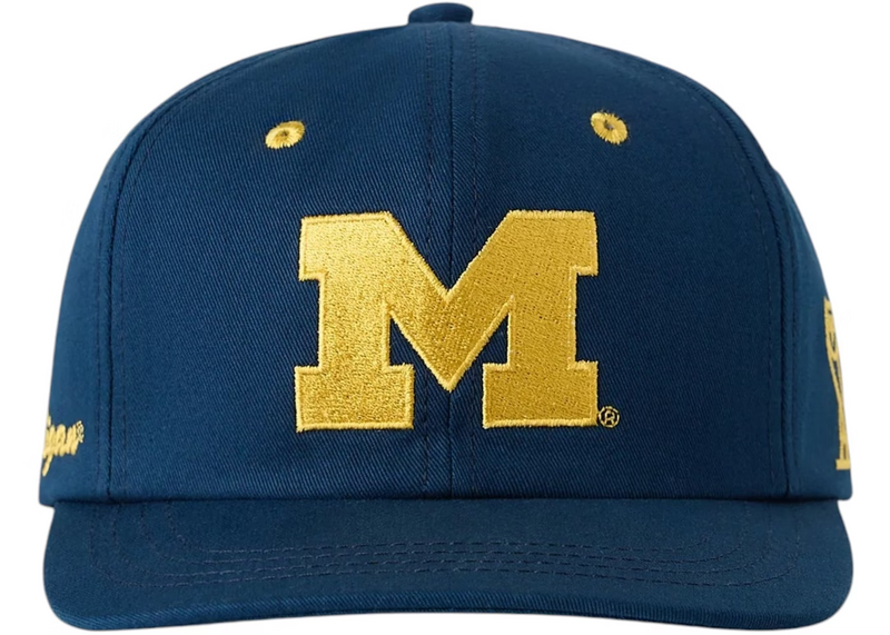 OVO x NCAA Michigan Wolverines Navy/Yellow Hat