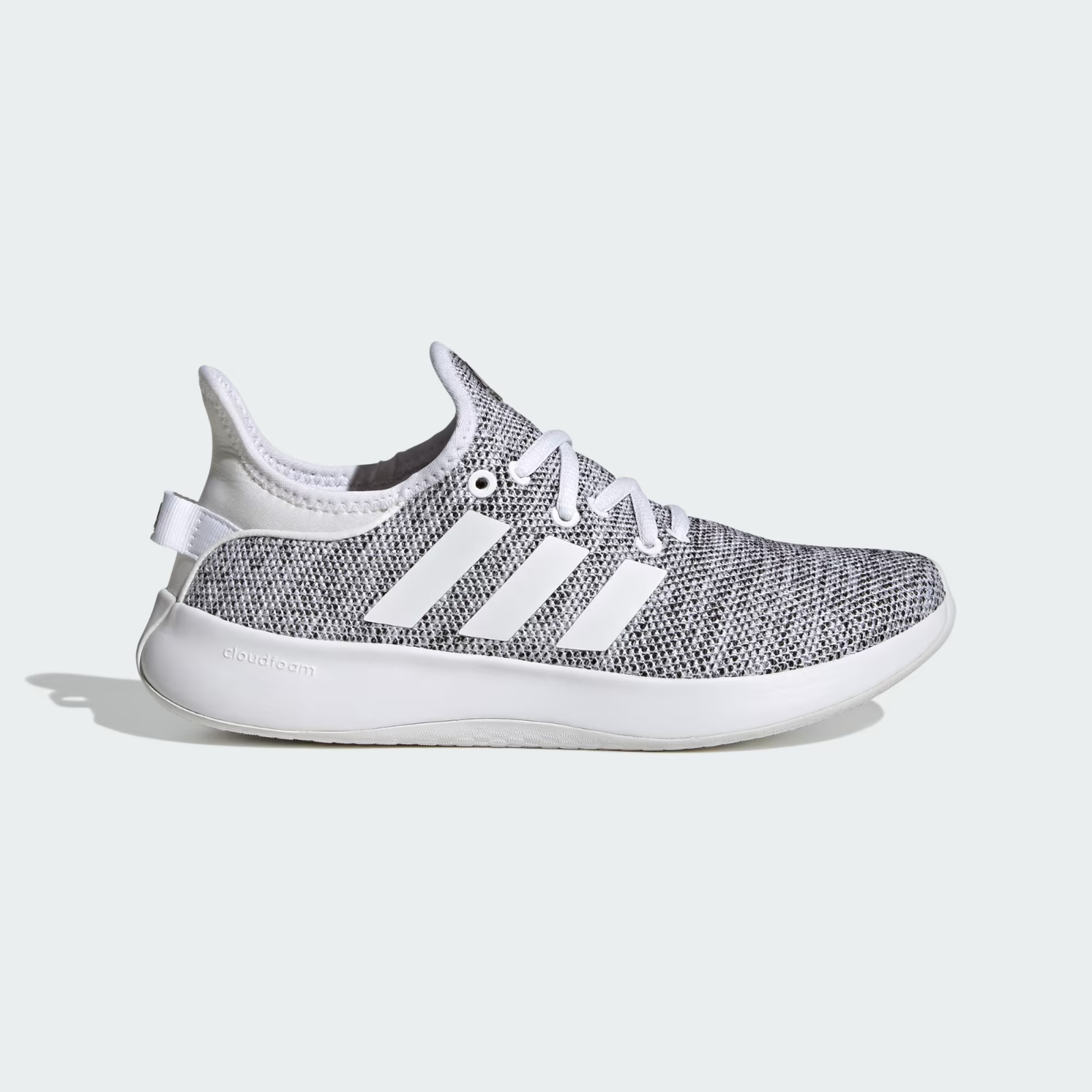 Adidas Women's Cloudfoam Pure, White/Grey/Black Sizes 7-8