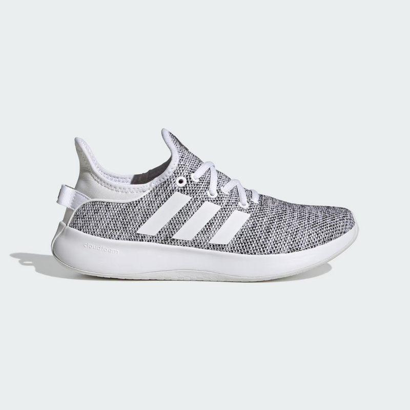 Adidas Women's Cloudfoam Pure, White/Grey/Black Sizes 7-8