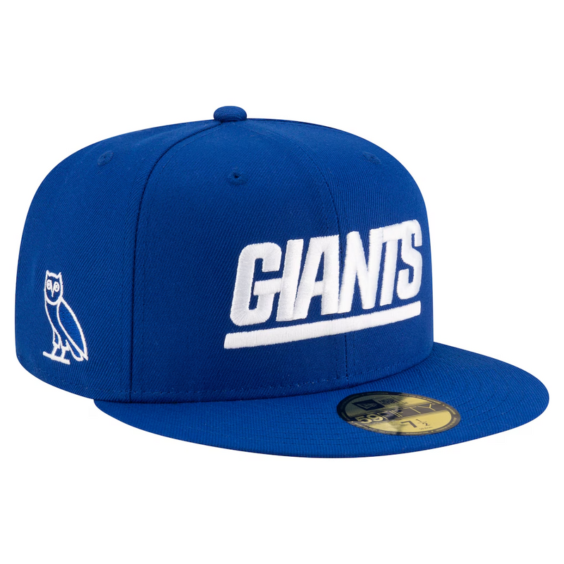 OVO x New Era Royal New York Giants Fitted Hat