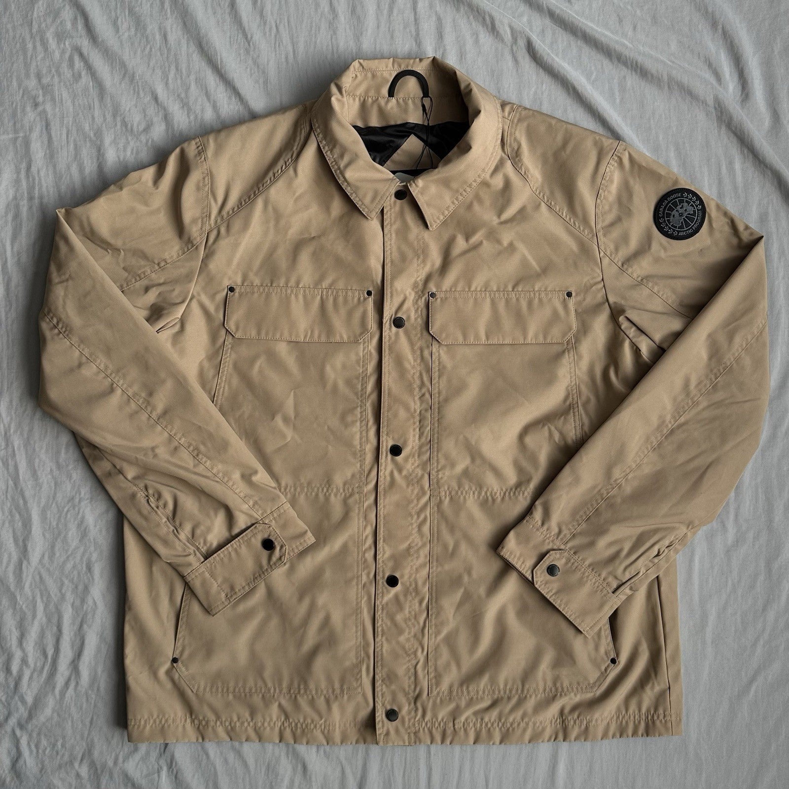 Canada Goose Burnaby Chore Coat Desert Sand Size XL Retail $795