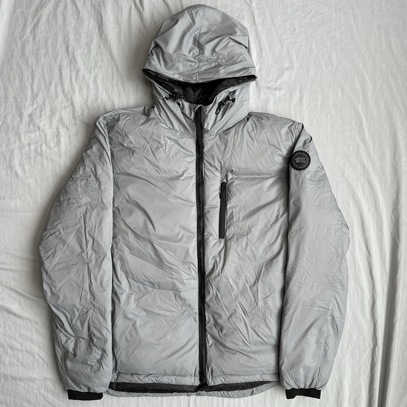 Canada Goose Lodge Hoody Jacket Boulder Grey Size 2XL