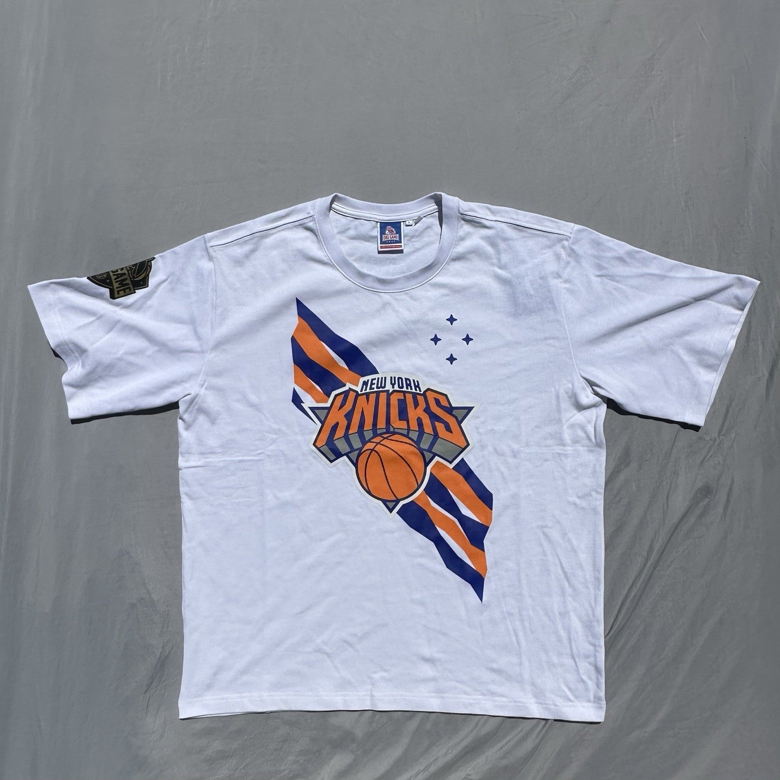 OVO x New York Knicks T Shirt White Size Large