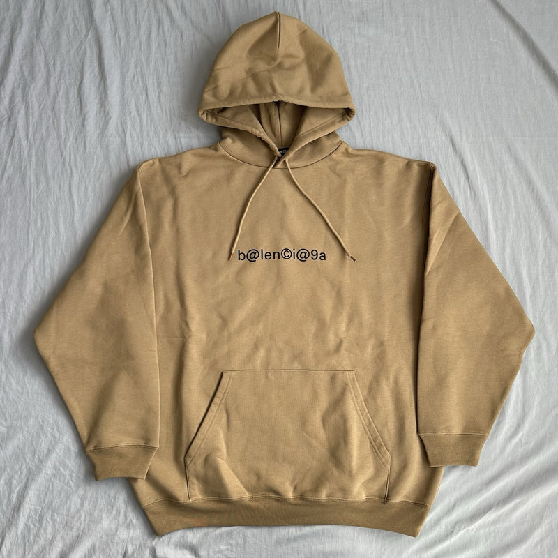 Balenciaga Symbolic Hoodie Brown Size Large
