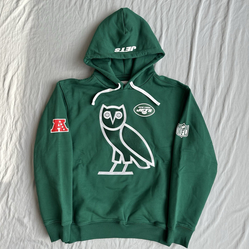 OVO x NFL New York Jets Hoodie Size Small