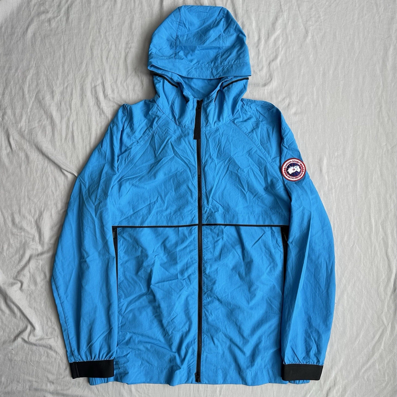 Canada Goose Faber Hoodie Jacket Glacial Blue Size XL Retail $695