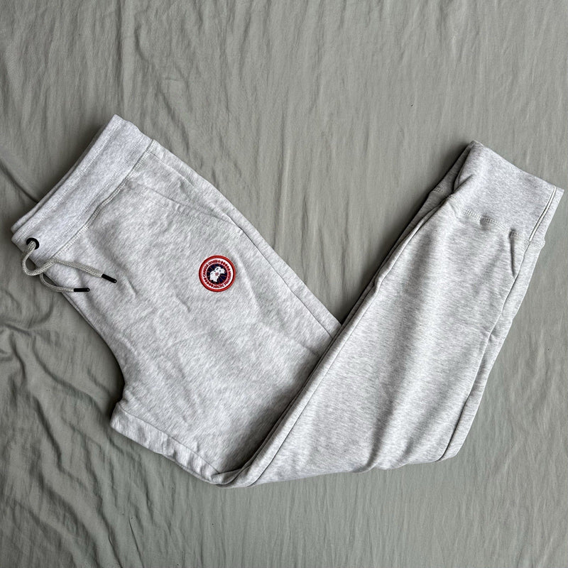 Canada Goose Sweat Pants Silverbirch Classic Badge Size Small