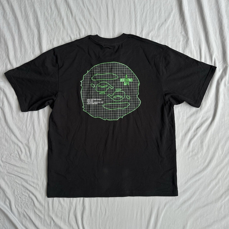Bape Shirt Black & Green Size Small