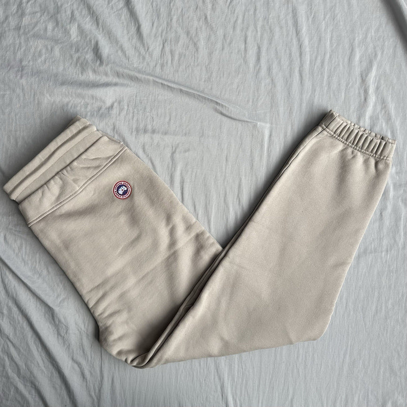Canada Goose Tobermory Heavyweight Sweat Pants Limestone Size Large