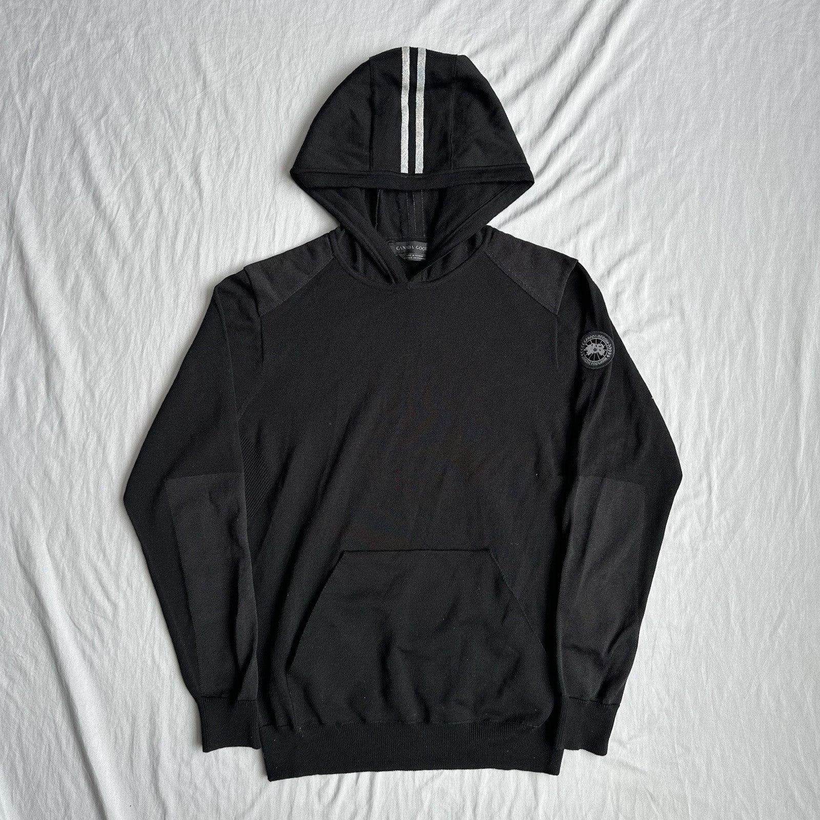 Canada Goose Amherst Hoodie Black With Black Badge Size Medium Retail $395
