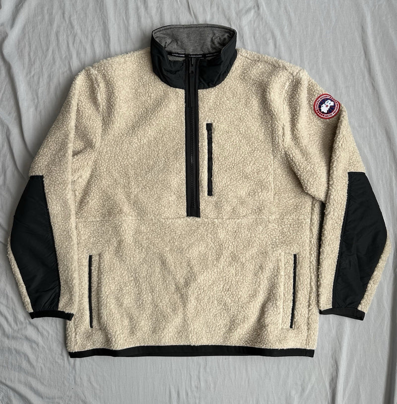 Canada Goose Updated Renfrew Fleece Pull Over Light Tan Size XL