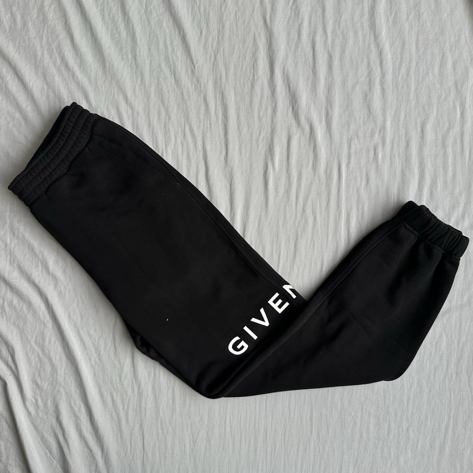 Givenchy Black & White Sweat Pants Size Small Retail $890