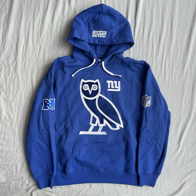 OVO x NFL New York Giants Hoodie Size Large