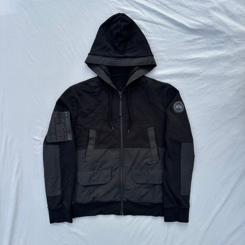 Canada Goose Ferris Full Zip Hooded Sweater Black Size Medium