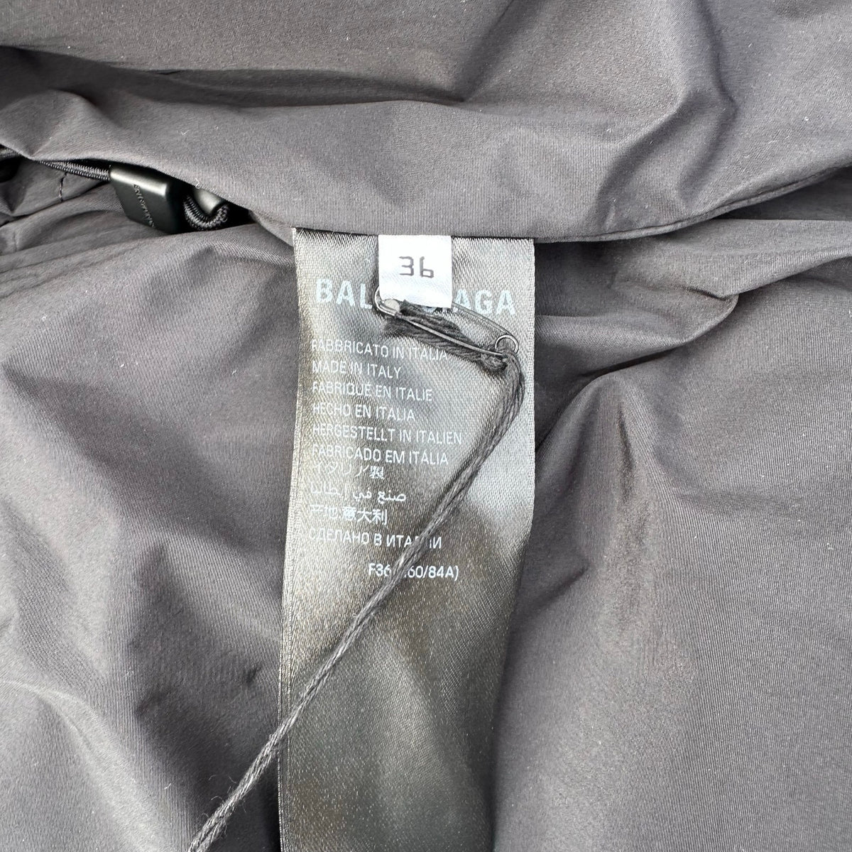 Balenciaga x Skiwear Sports Icon Puffer Jacket Size Large/XL
