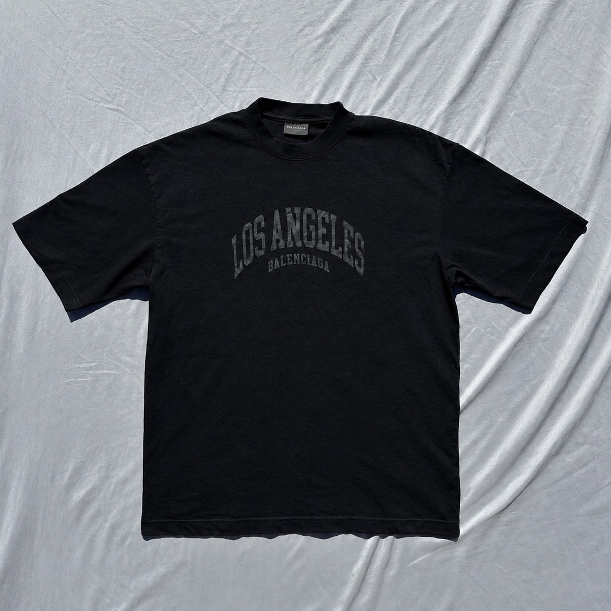 Balenciaga Los Angeles City T-Shirt Black Size Medium